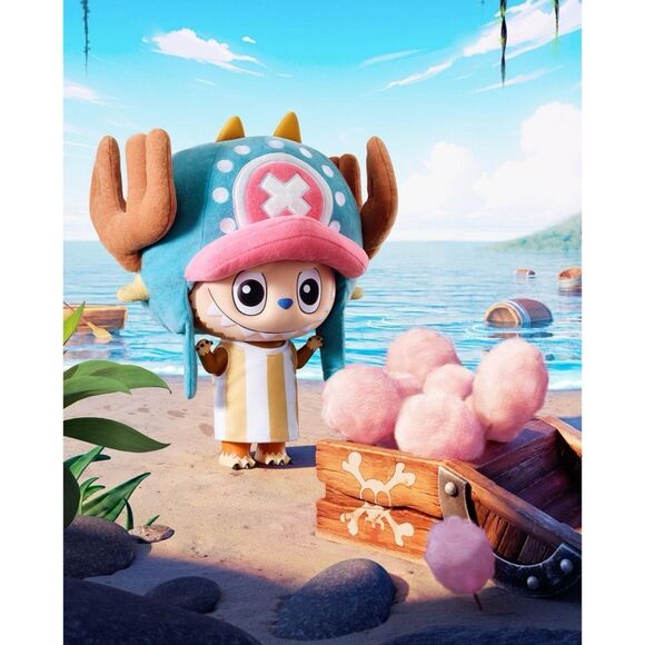 POP MART THE MONSTERS MEGA LABUBU 400% TONY TONY CHOPPER - Picture 7 of 9
